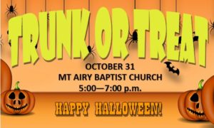 Trunk or Treat @ Mt. Airy Baptist Church | Mount Airy | Georgia | United States