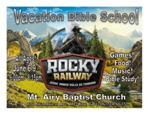 Vacation Bible School @ Mt. Airy Baptist Church | Mount Airy | Georgia | United States