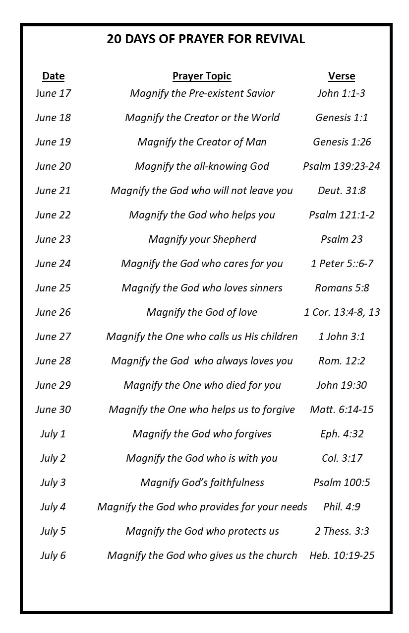 Revival Flyer 2025 Back Revival Flyer 2025 Back